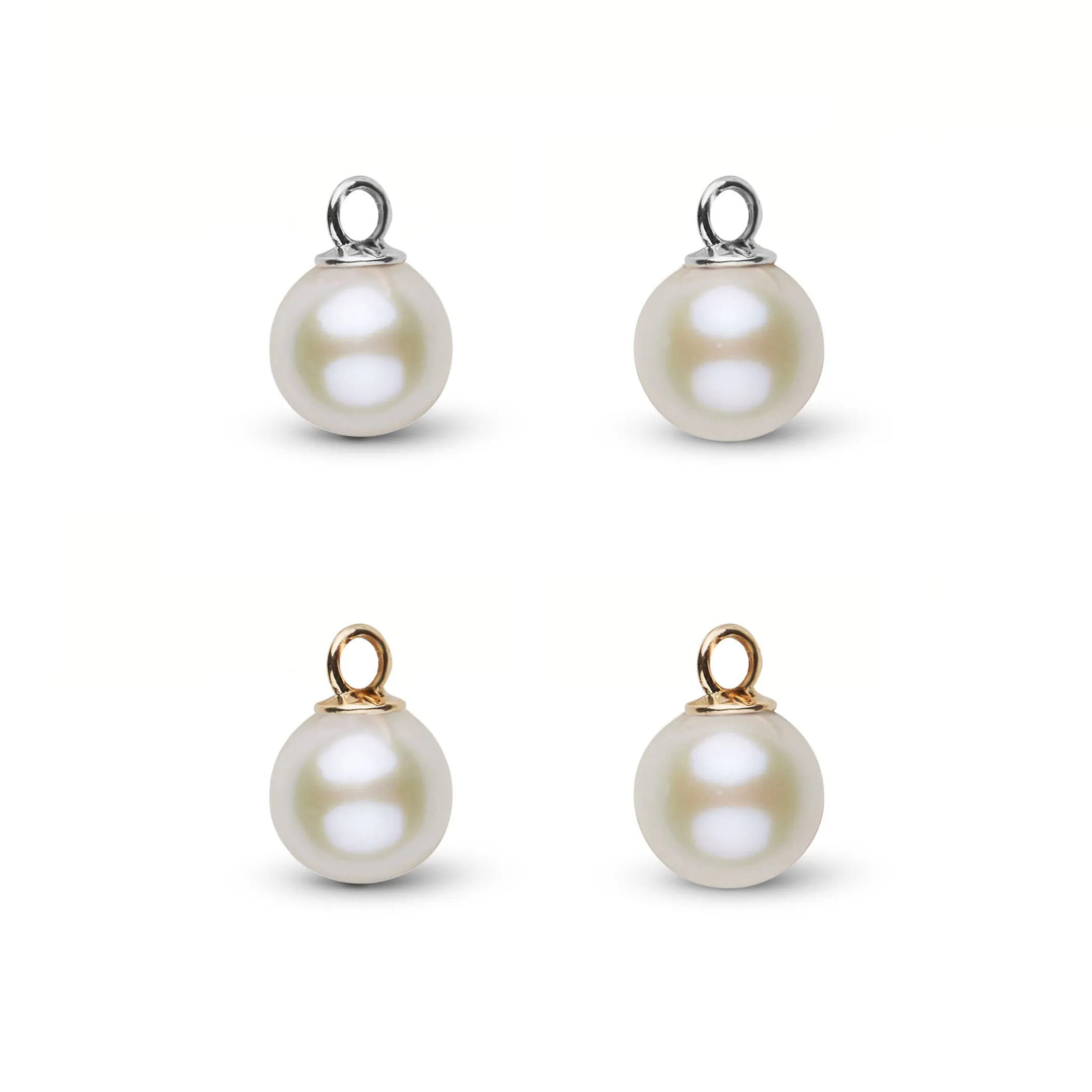 7.5-8.0 mm AAA Freshwater Pearl Charms