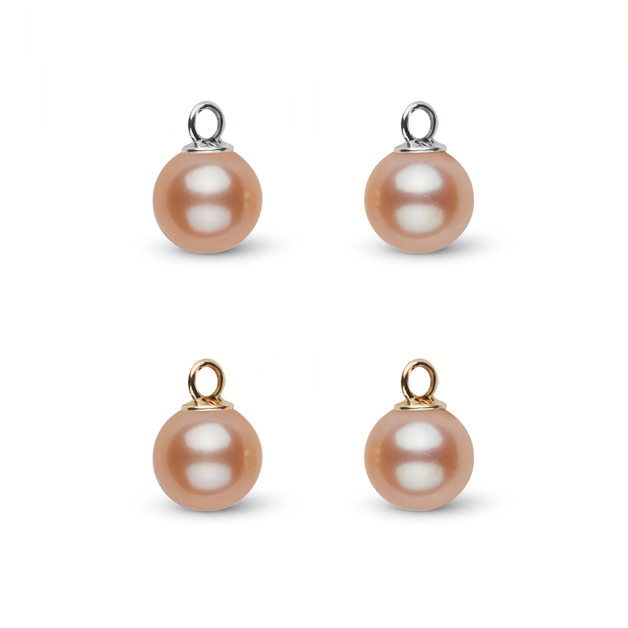 7.5-8.0 mm AAA Freshwater Pearl Charms