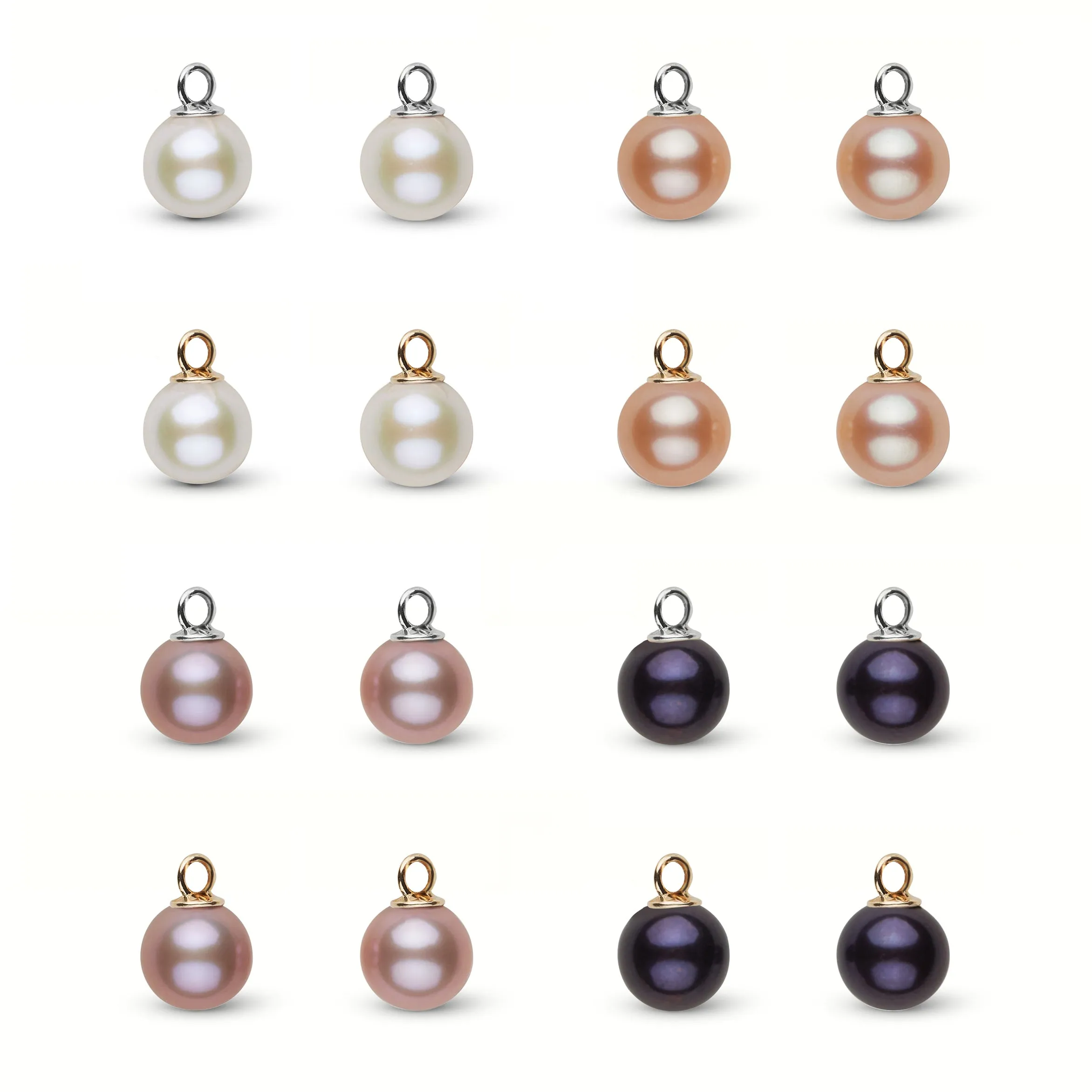 7.5-8.0 mm AAA Freshwater Pearl Charms