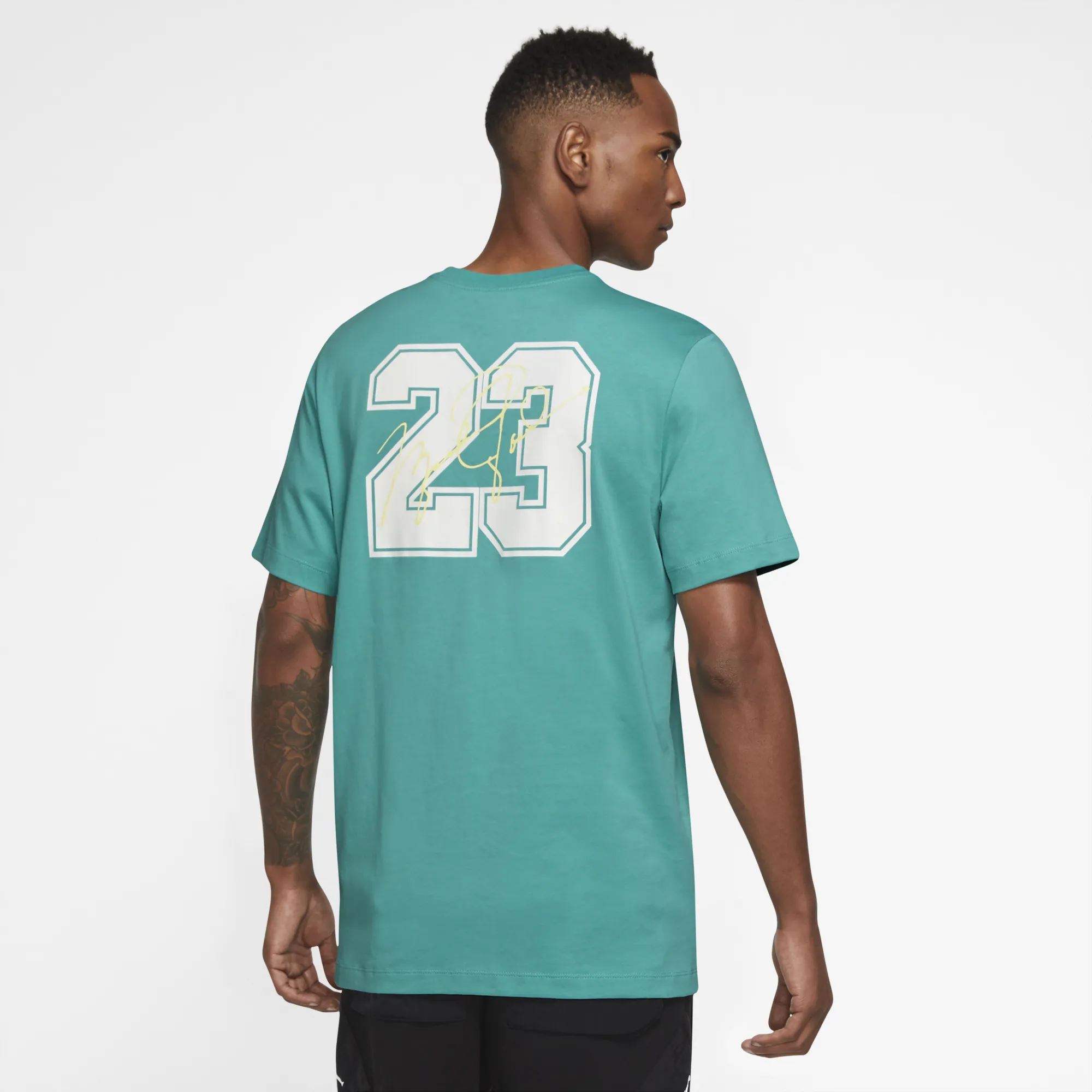 Air Jordan Mens Flight Graphic T-Shirt 'Washed Teal'