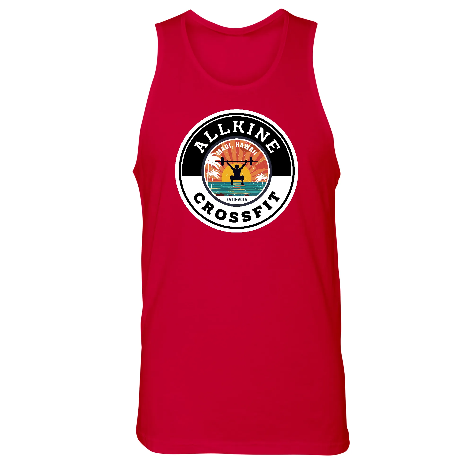 All Kine CrossFit Hawaii Mens - Tank Top