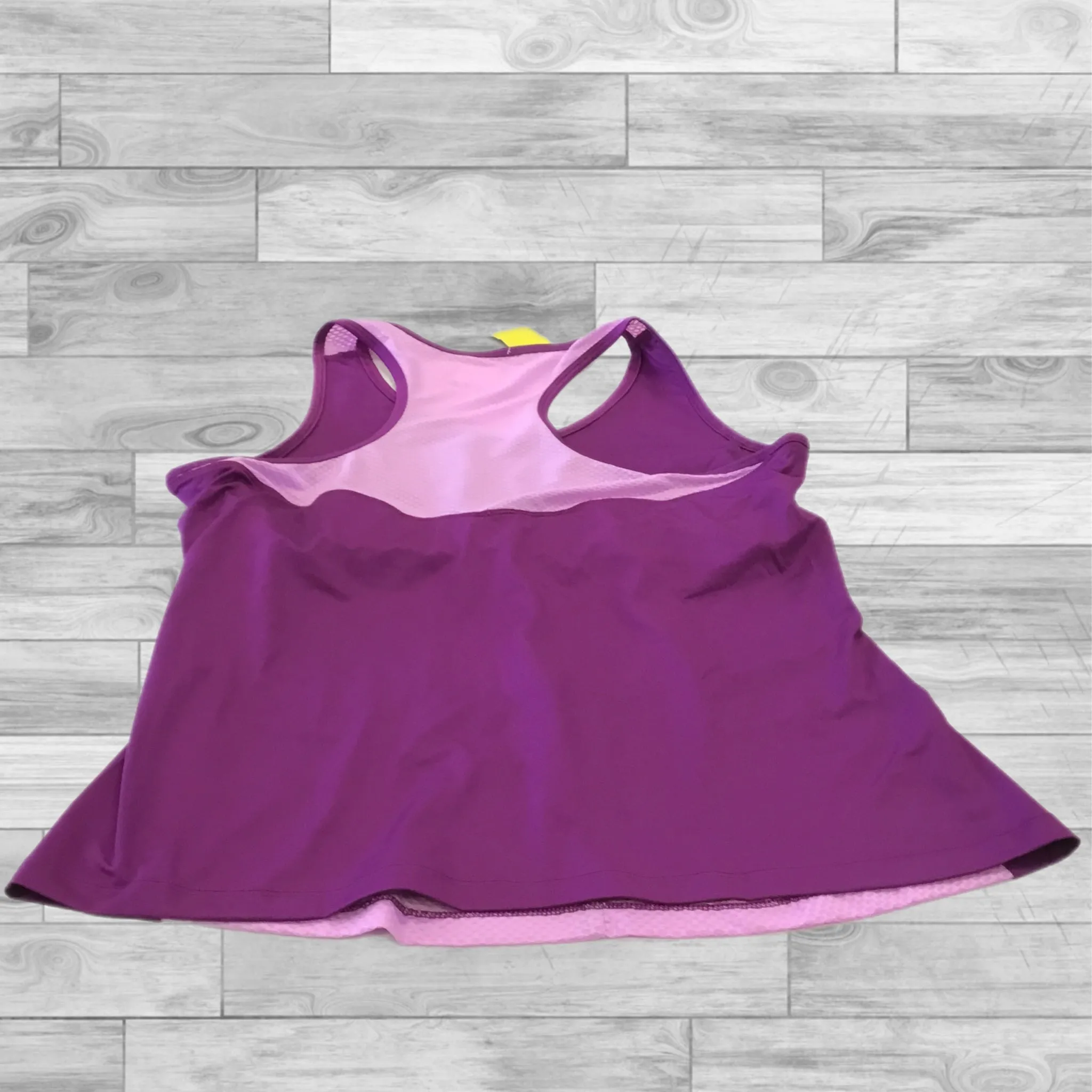 Athletic Tank Top By Fila In Purple, Size: L