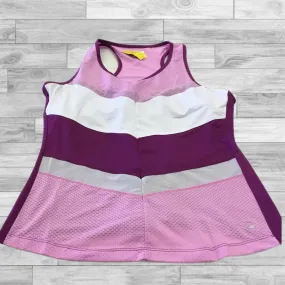 Athletic Tank Top By Fila In Purple, Size: L