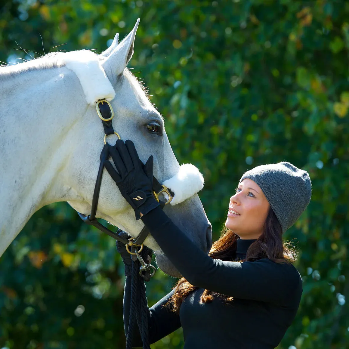 BACK ON TRACK RIDING GLOVES