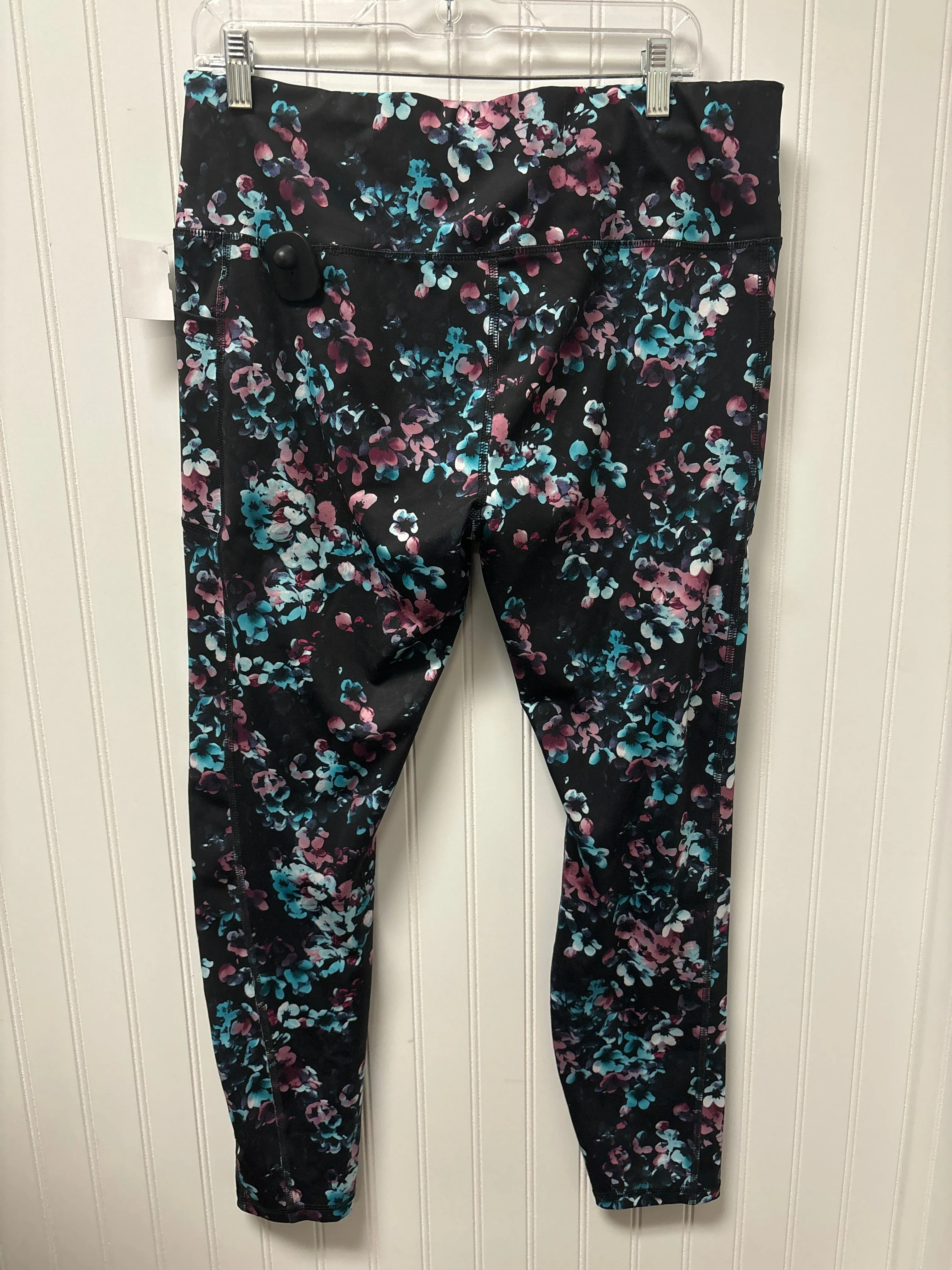 Black Athletic Leggings Avia, Size 1x