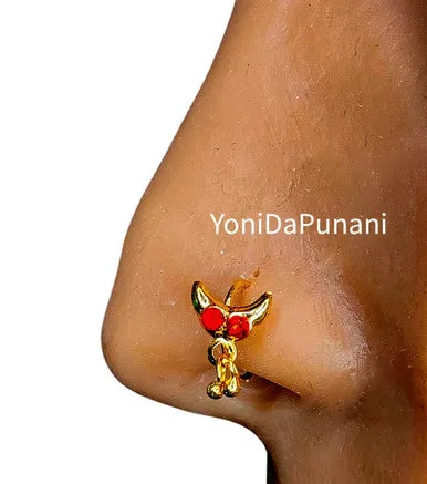 Boujee Cubic Zircon Gem Nose Stud Piercing Jewelry