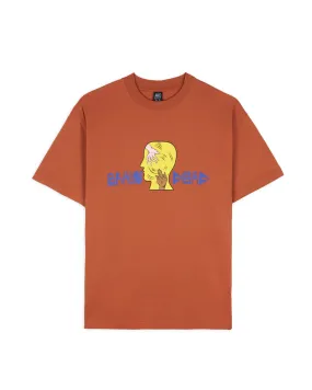 Braindead Mens Profound Calming Technique Tee 'Orange'