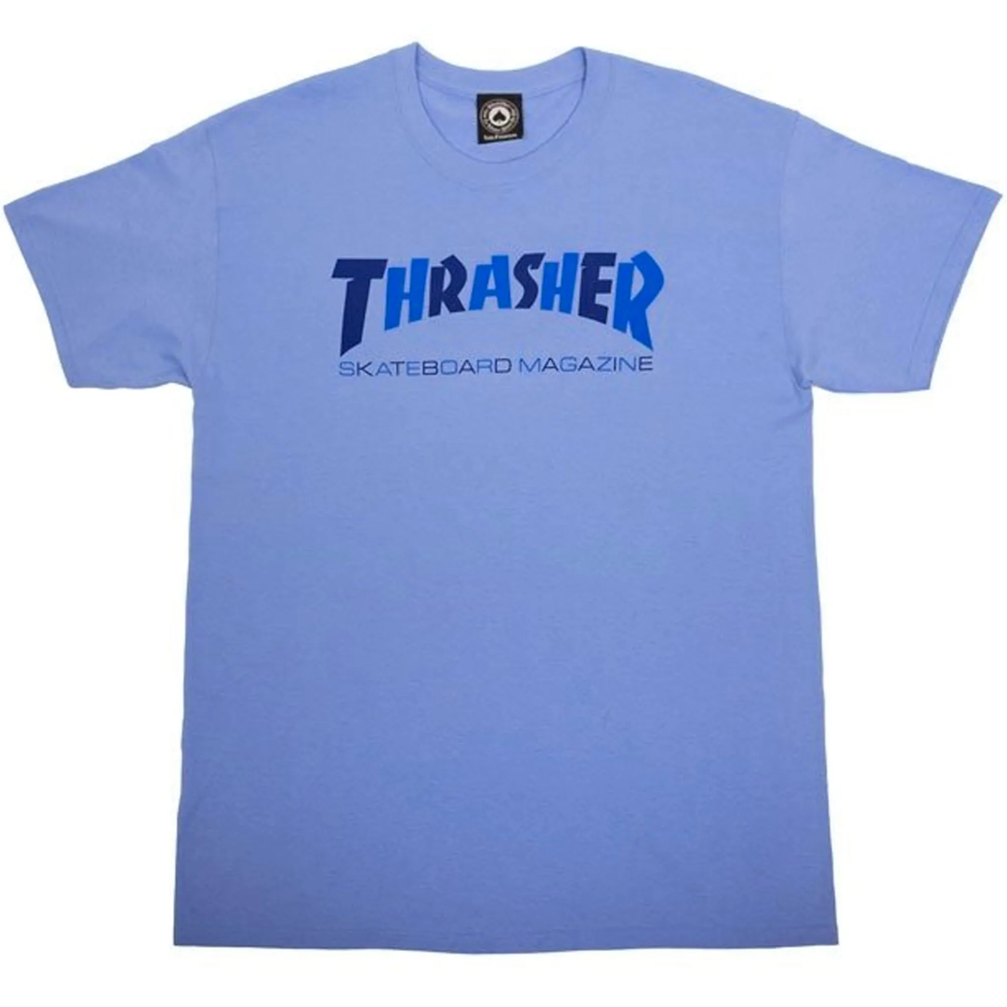 Checkers Tee (Carolina Blue)