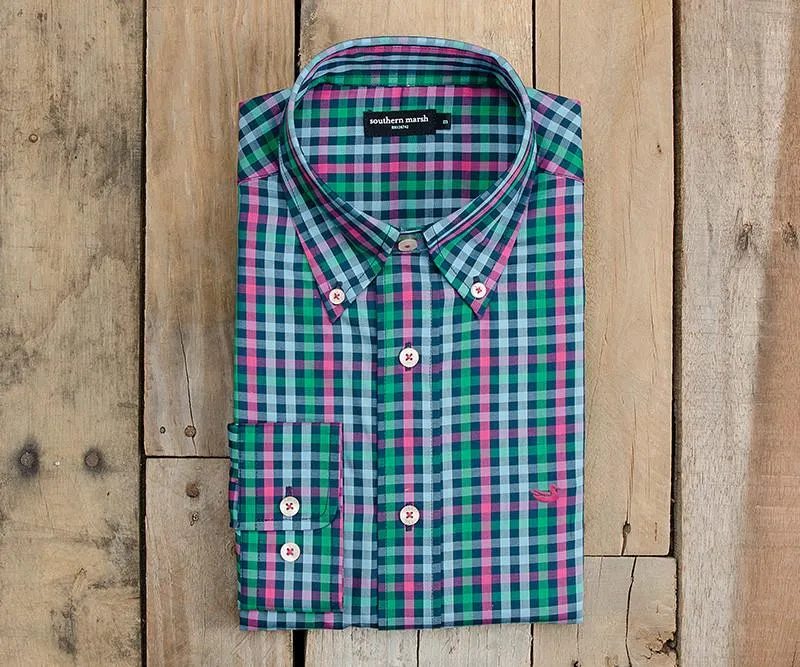 Cumberland Plaid Dress Shirt