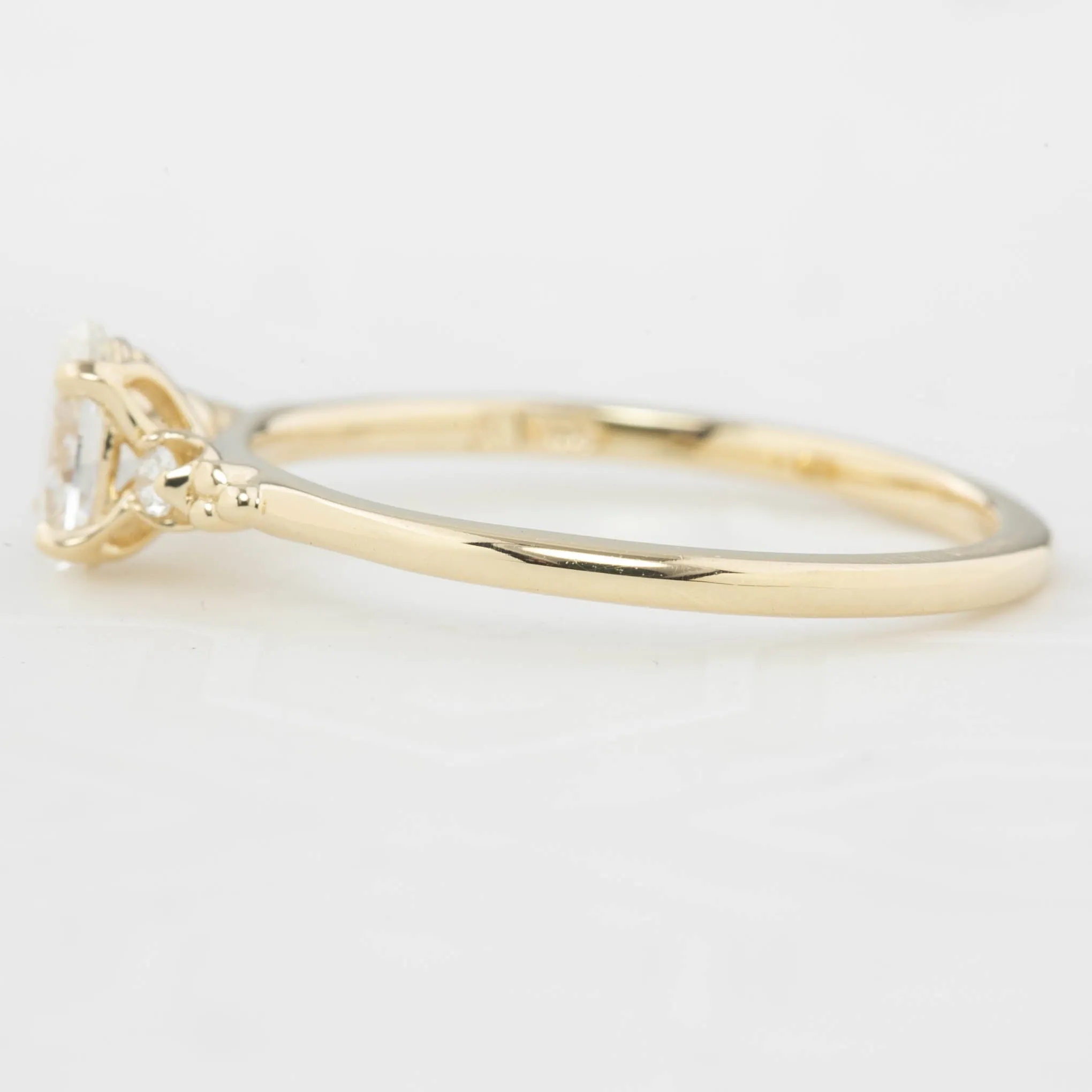 Estel 0.40ct Brilliant Cut Oval Diamond Ring, 14k YellowGold