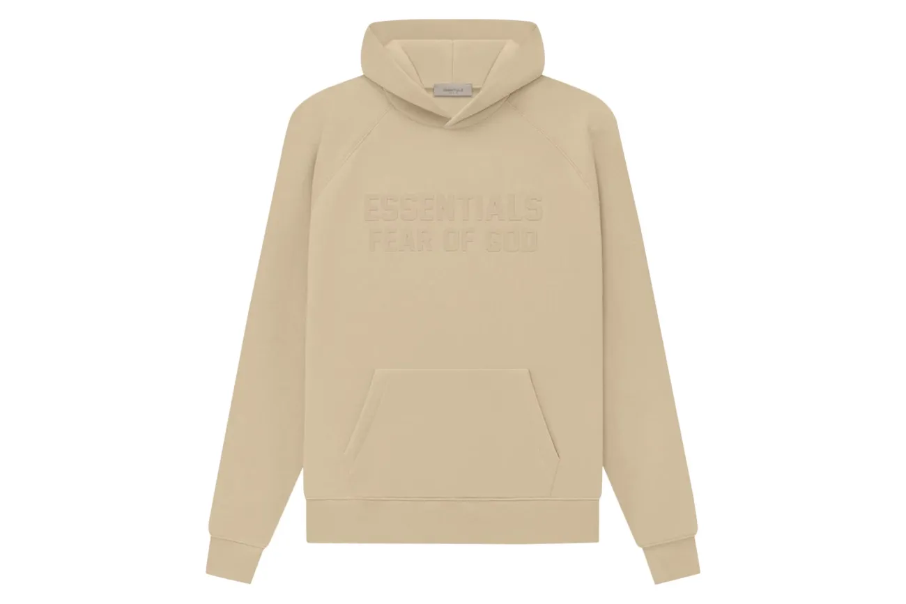 Fear of God Essentials Hoodie 'Sand'