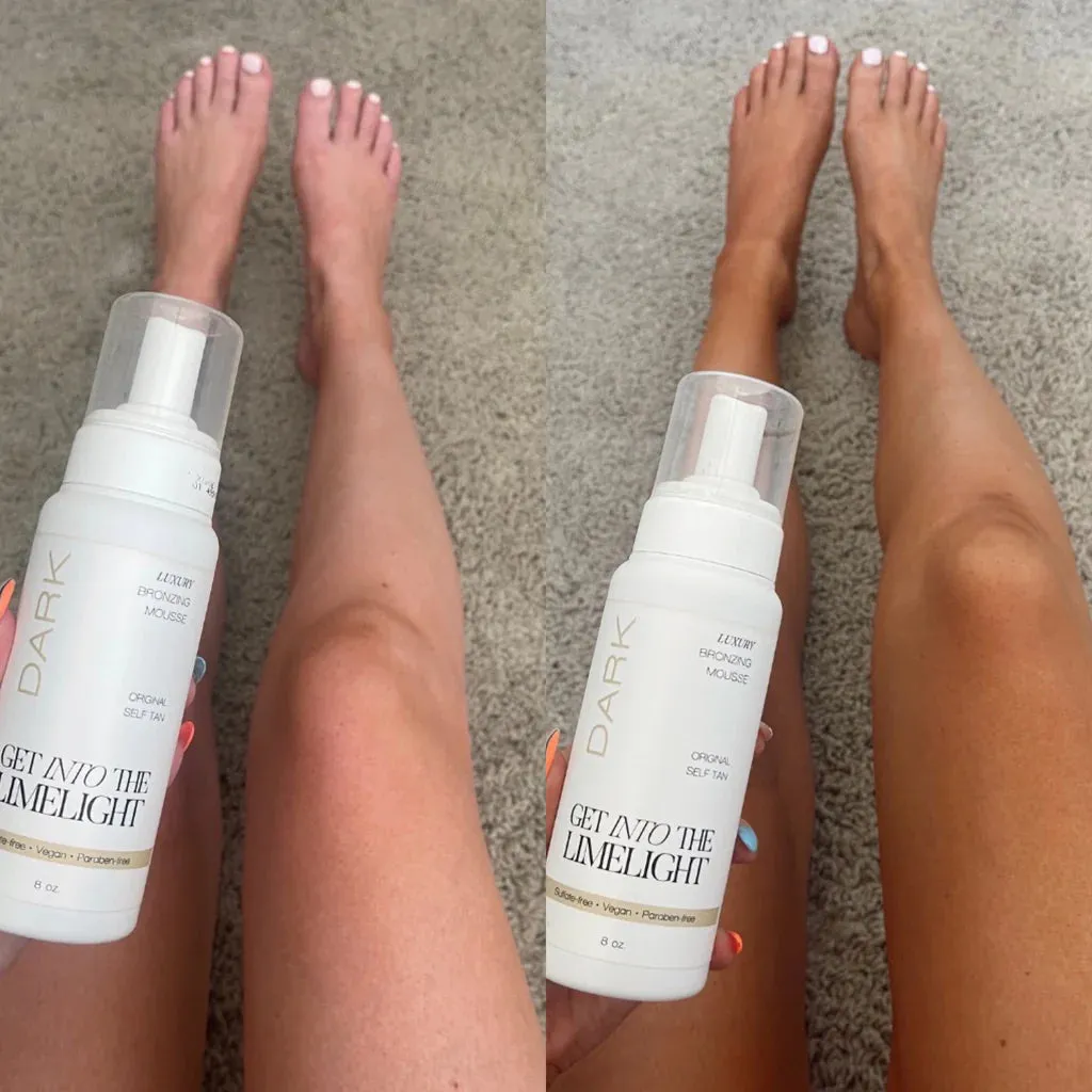 Get into the Limelight- Dark Sunless Tanning Mousse