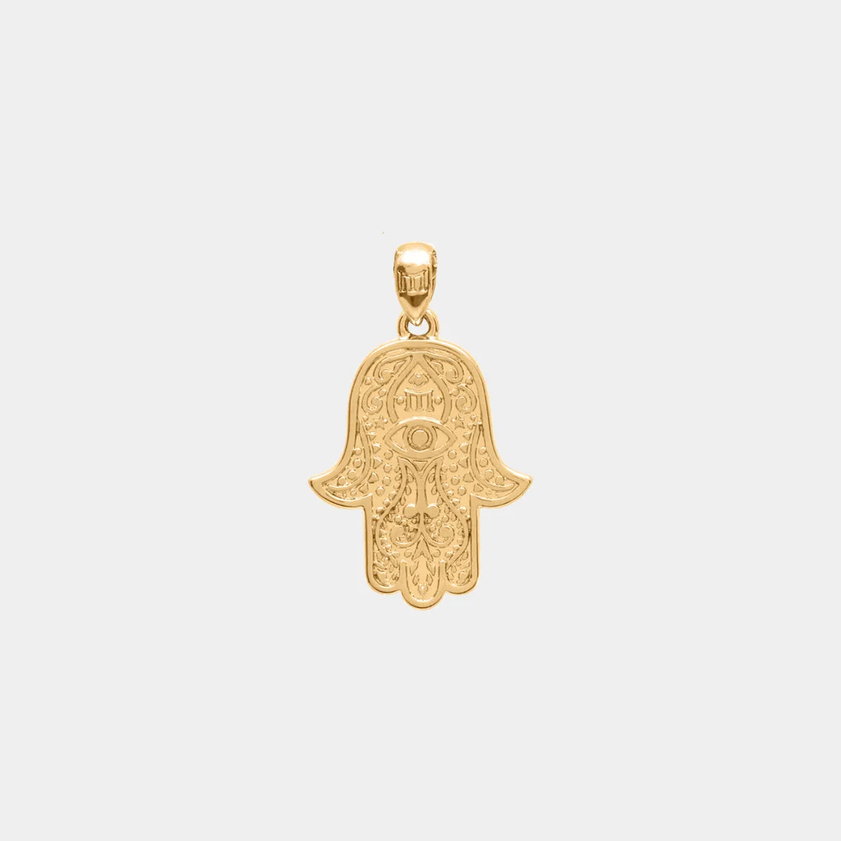 Hamsa Pendant - Gold