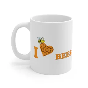 I Love Bees Mug 11oz