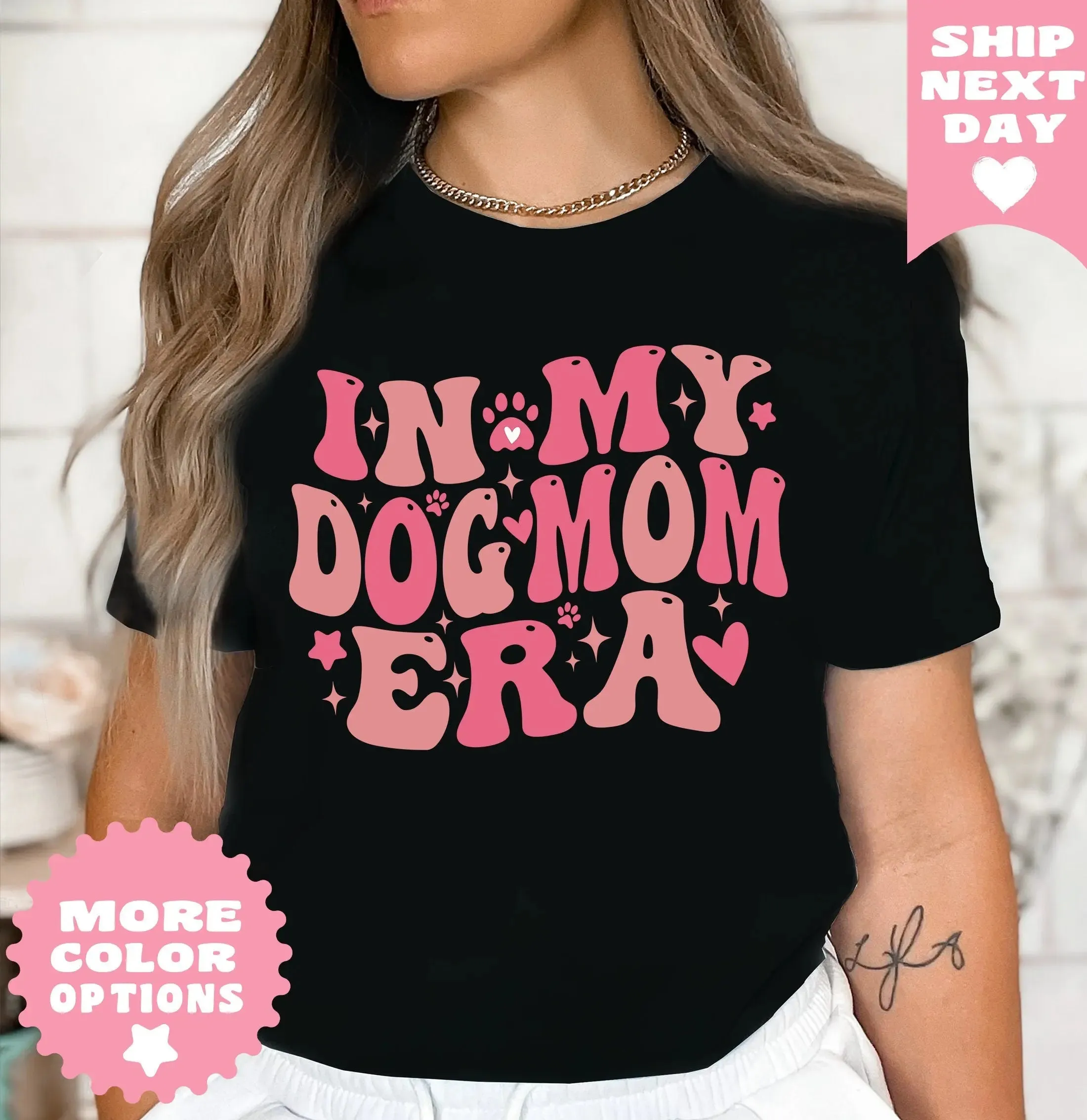 In My Dog Mom Era shirt, Dog Mom Era Shirt, Dog Mom Shirt, Gift f or dog mom, Dog Mom Gift for Her, Funny Mom Tee, DogMom birthday gift