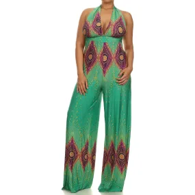 Jade Halter Jumpsuit