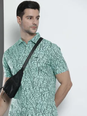 Men Abstract Printed Shirt