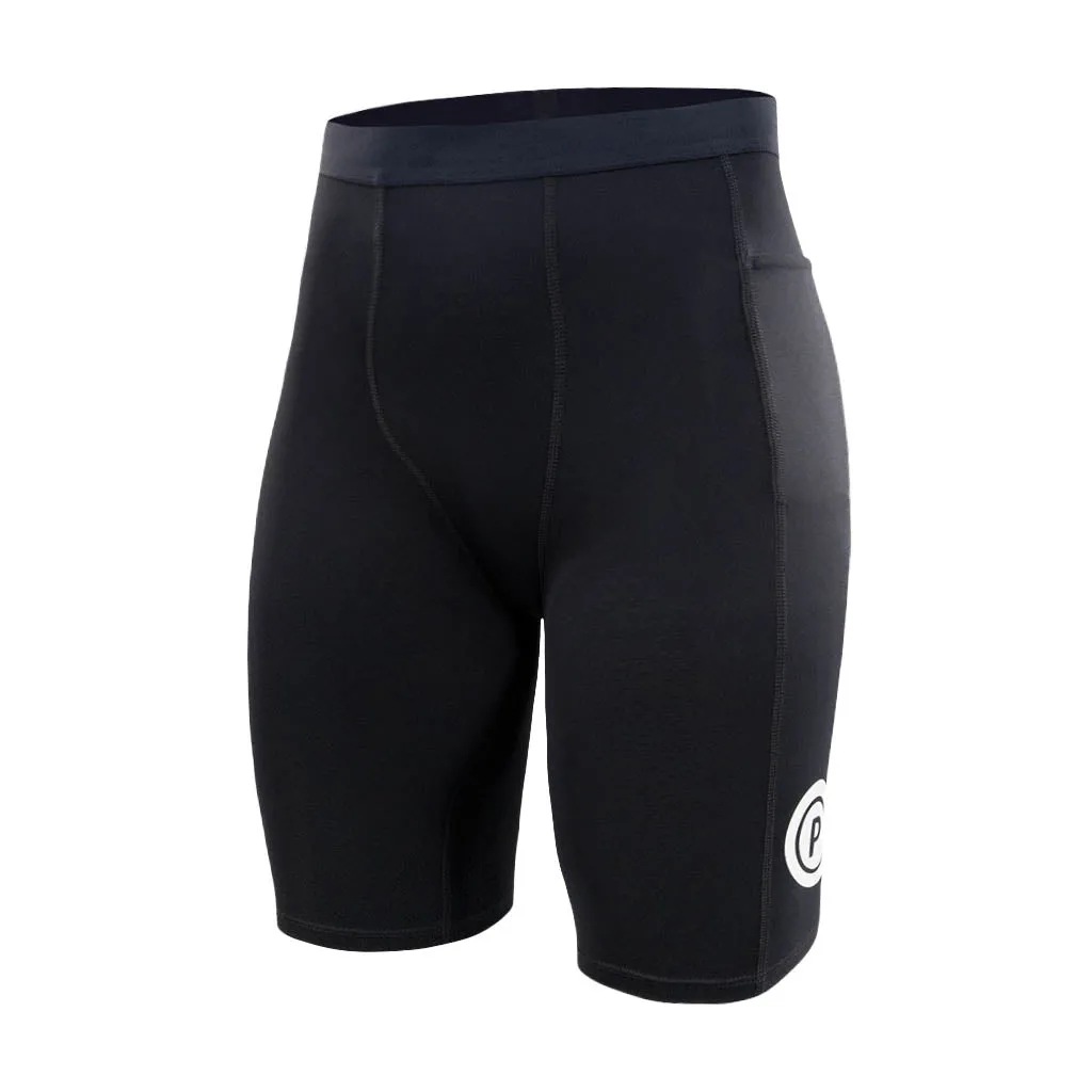 Men PRO Running Short Tights for Training & Racing (Carbon)