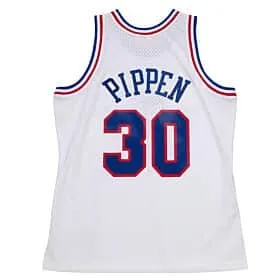 Men's Scottie Pippen Eastern Conference All-Star Chicago Bulls Mitchell & Ness Hardwood Classics White 1992 Swingman Jersey