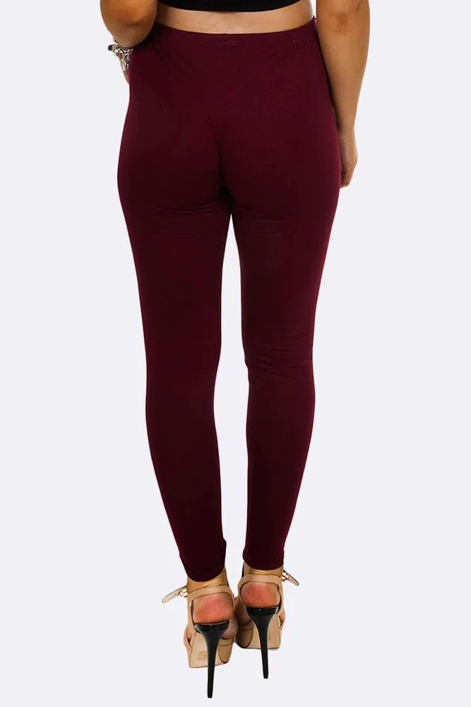 Plain Full Length Viscose Legging