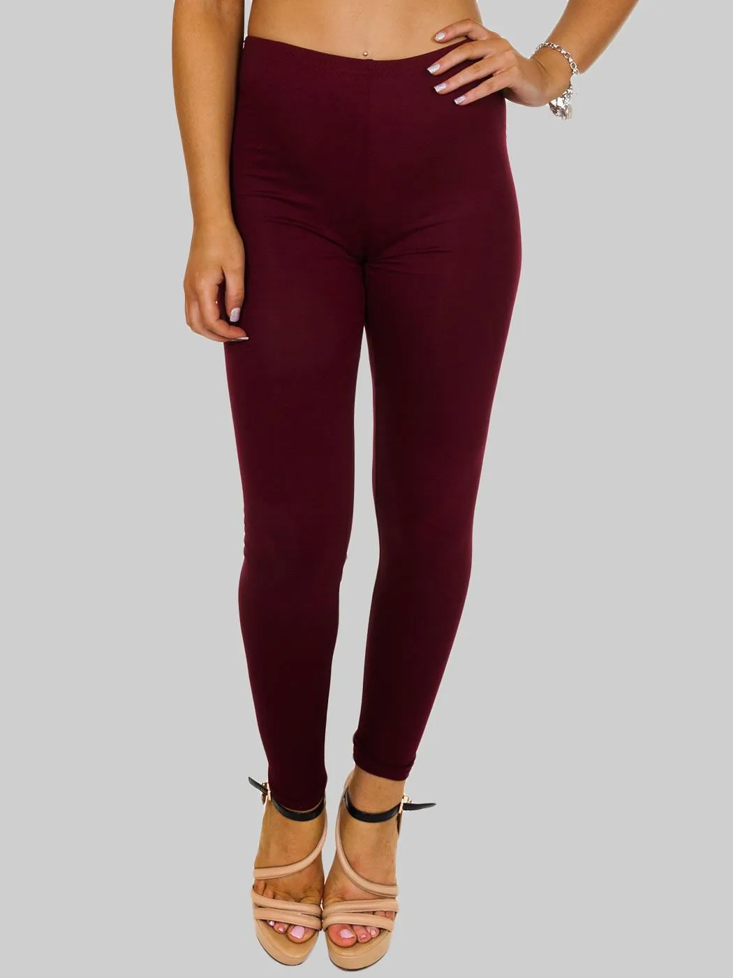 Plain Full Length Viscose Legging