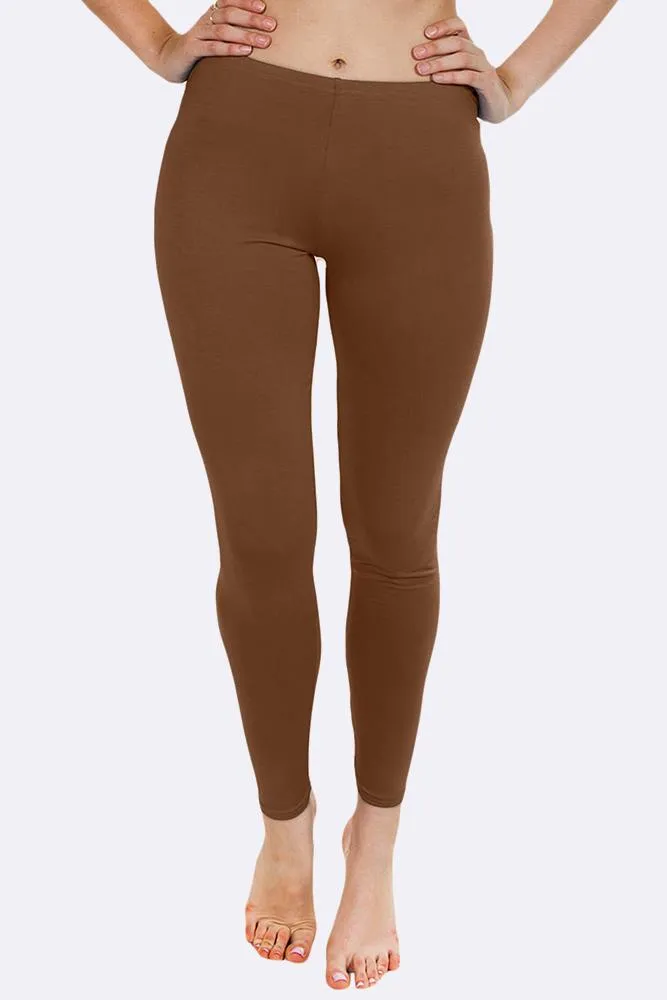 Plain Full Length Viscose Legging