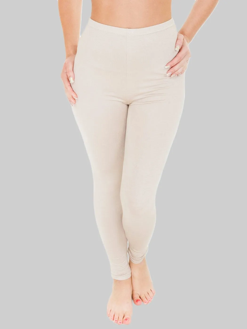 Plain Full Length Viscose Legging