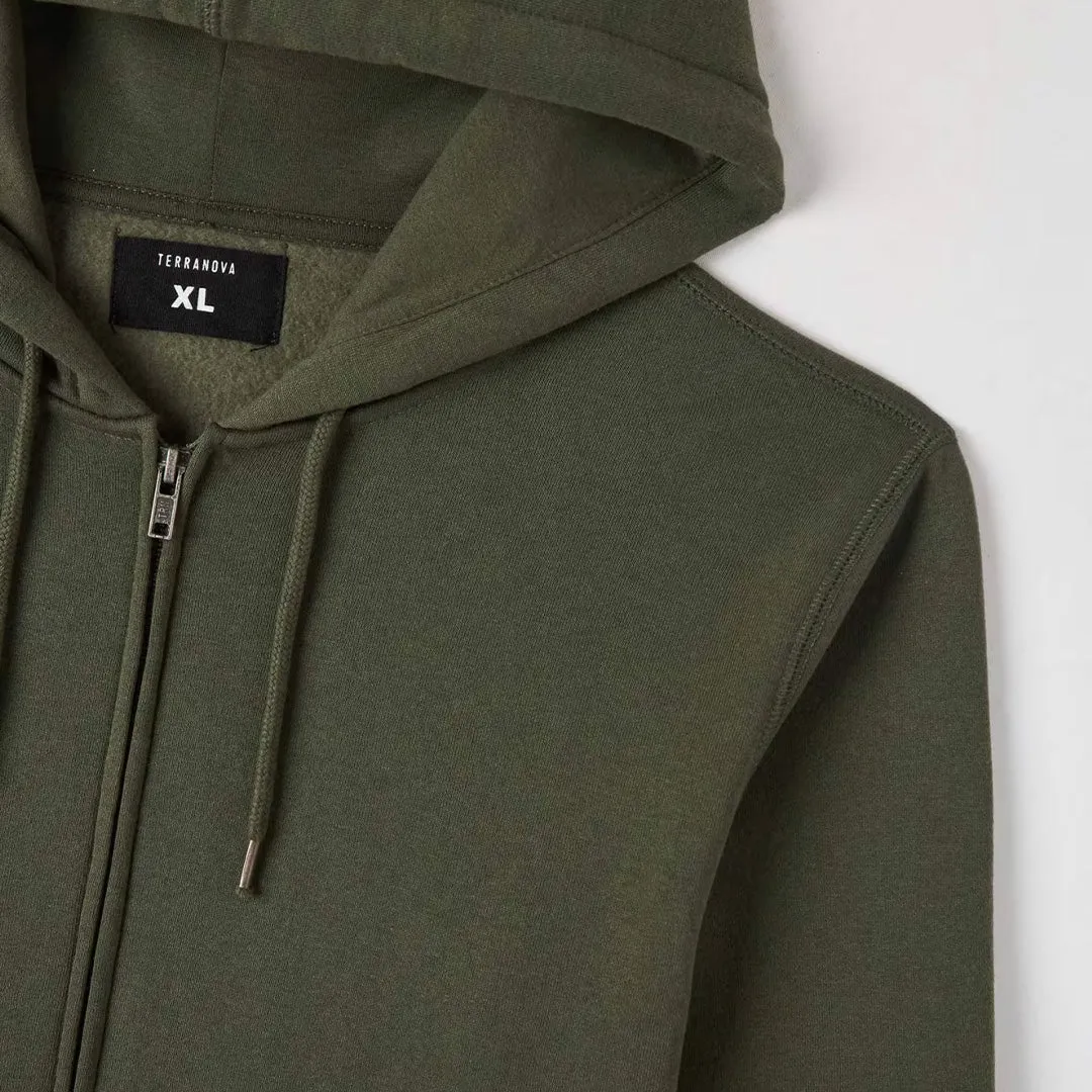 Plain Hooded Sweatshirt