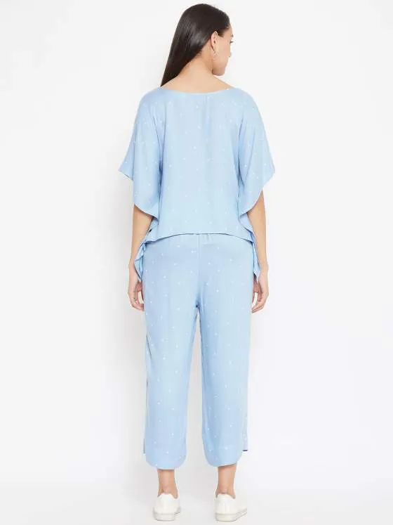 Powder blue Co-ord Set