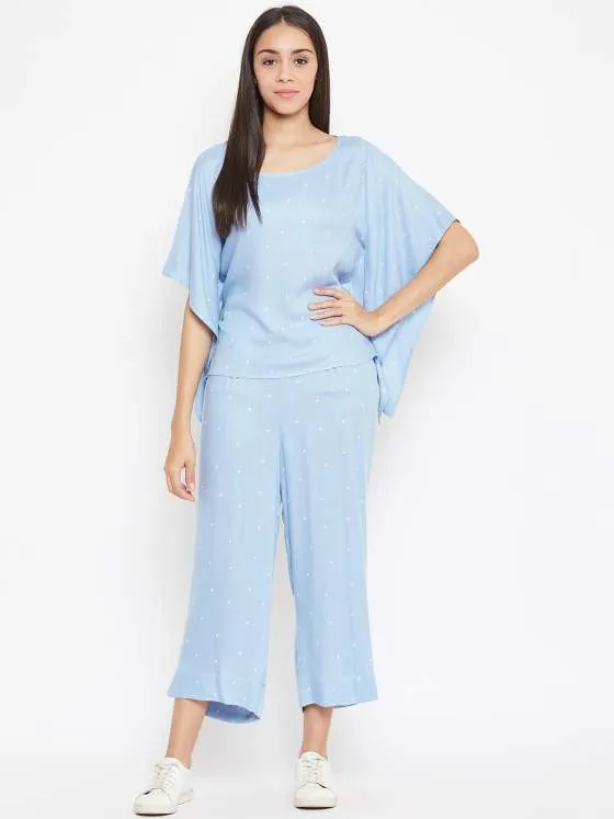 Powder blue Co-ord Set