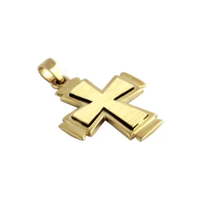 Power Ephesians 3:17 Gold Cross