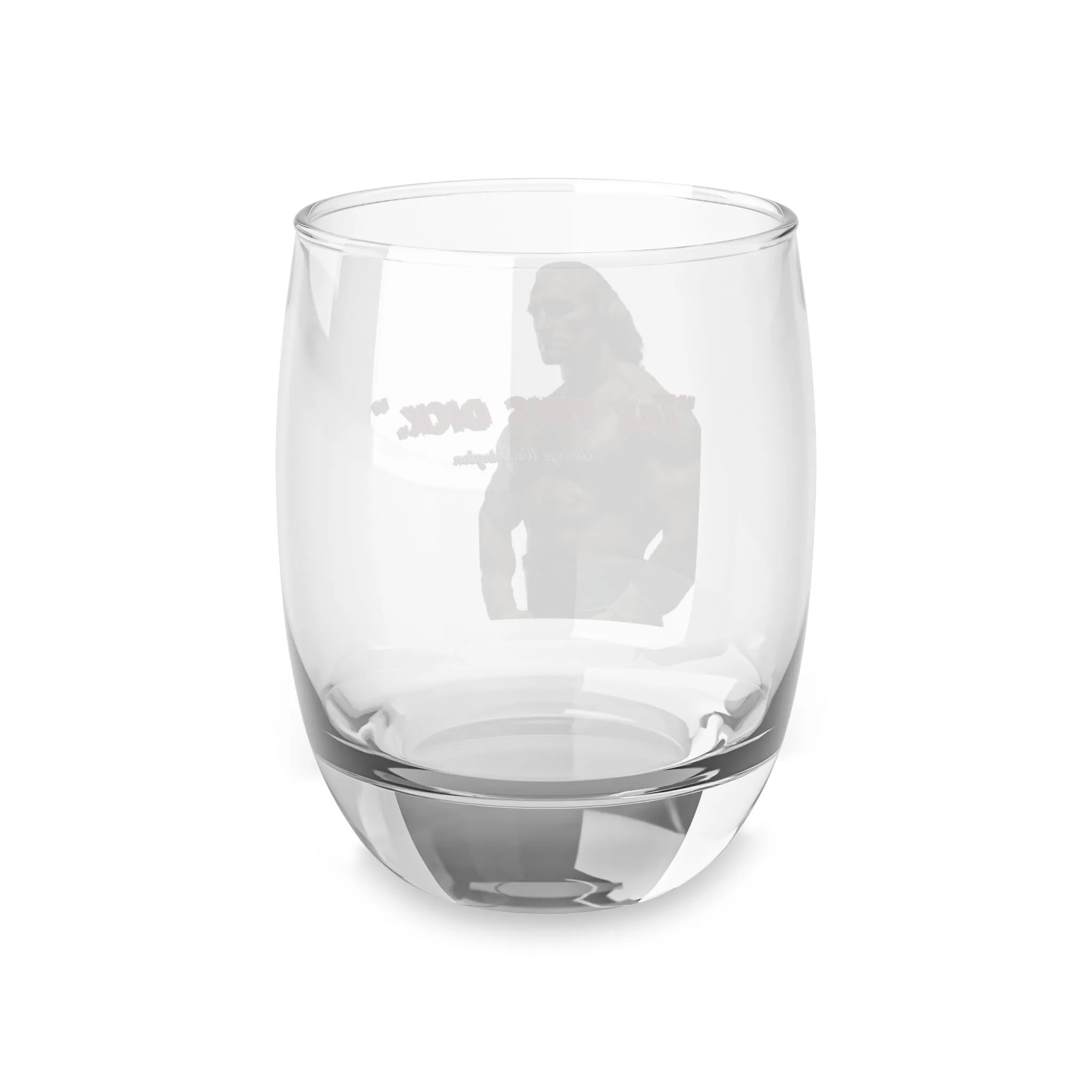 "Tax This Dick" George Washington Whiskey Glass