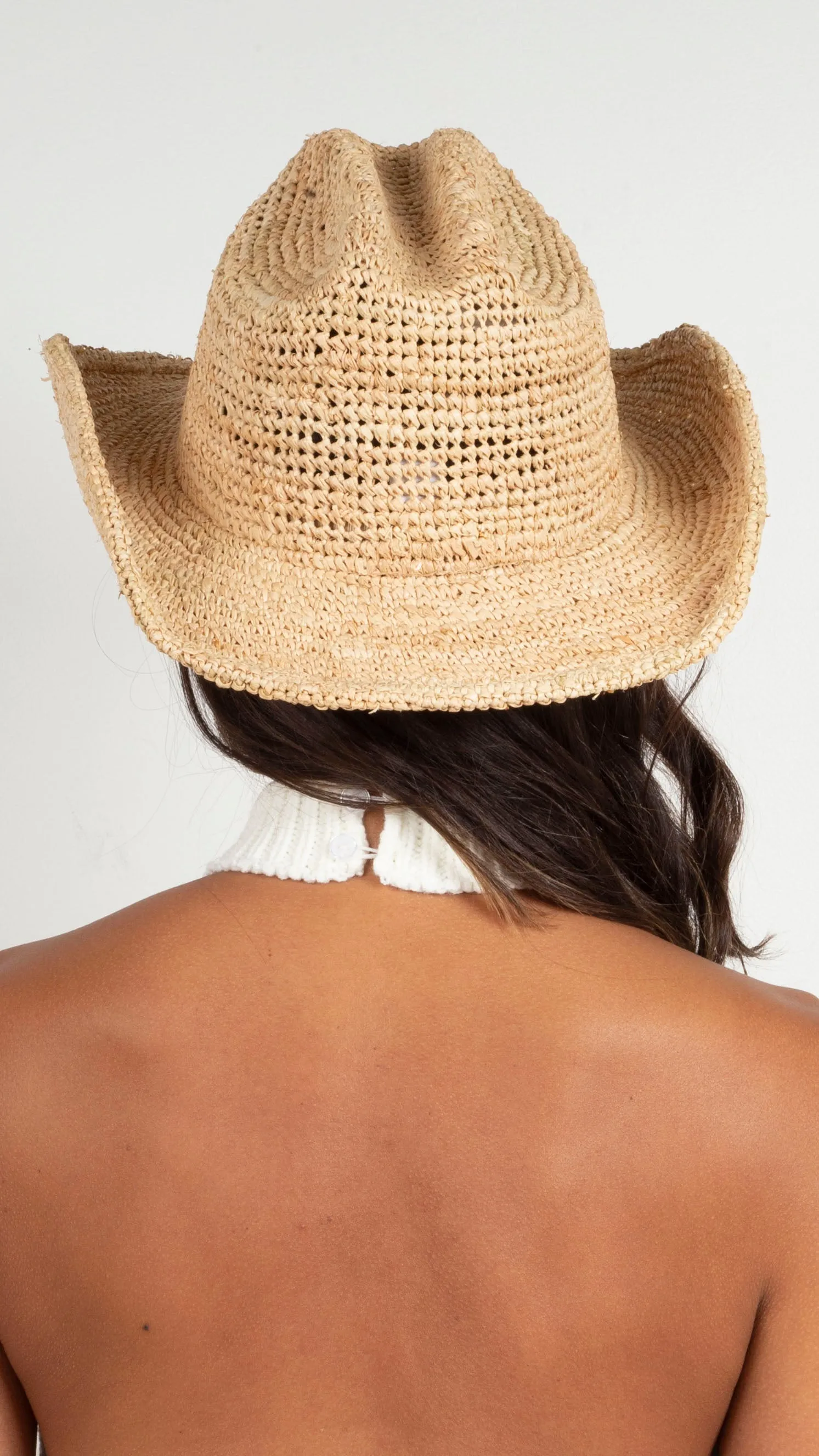 Raffia Cowboy - Natural