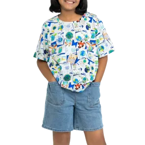 Save The Earth Kids' Art Kids T-Shirt