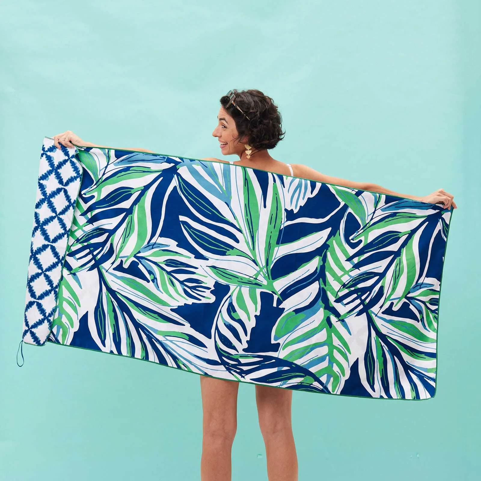 Tropic Reversible Eco Beach Towel