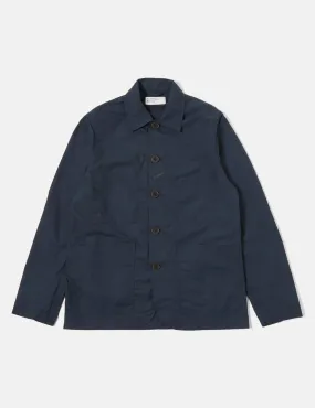 Universal Works Bakers C Jacket (Recycled Poly) - Navy Blue