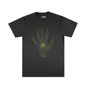 Vecna Eye In Hand Charcoal Tee