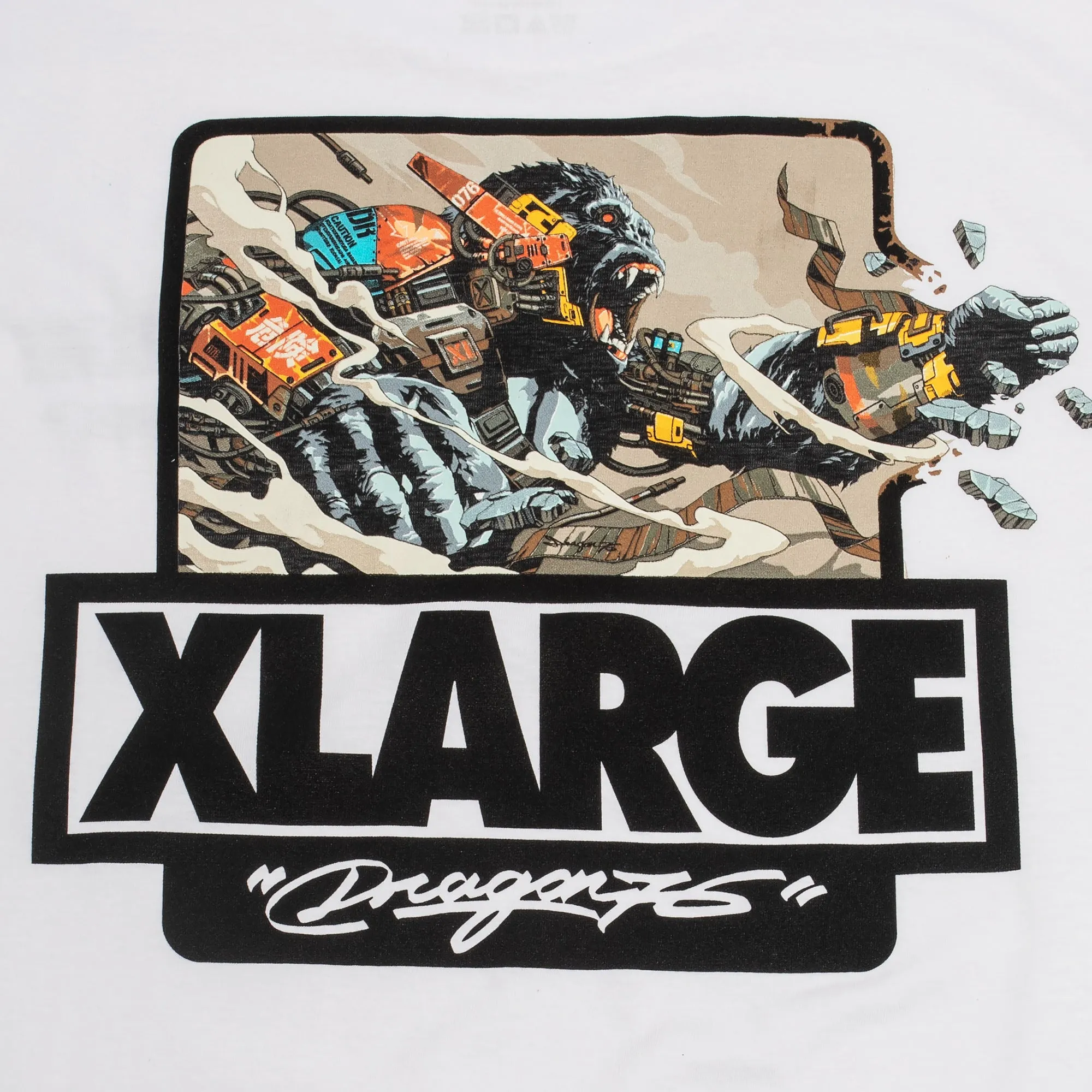 X-Large x Dragon76 Mens SS Tee