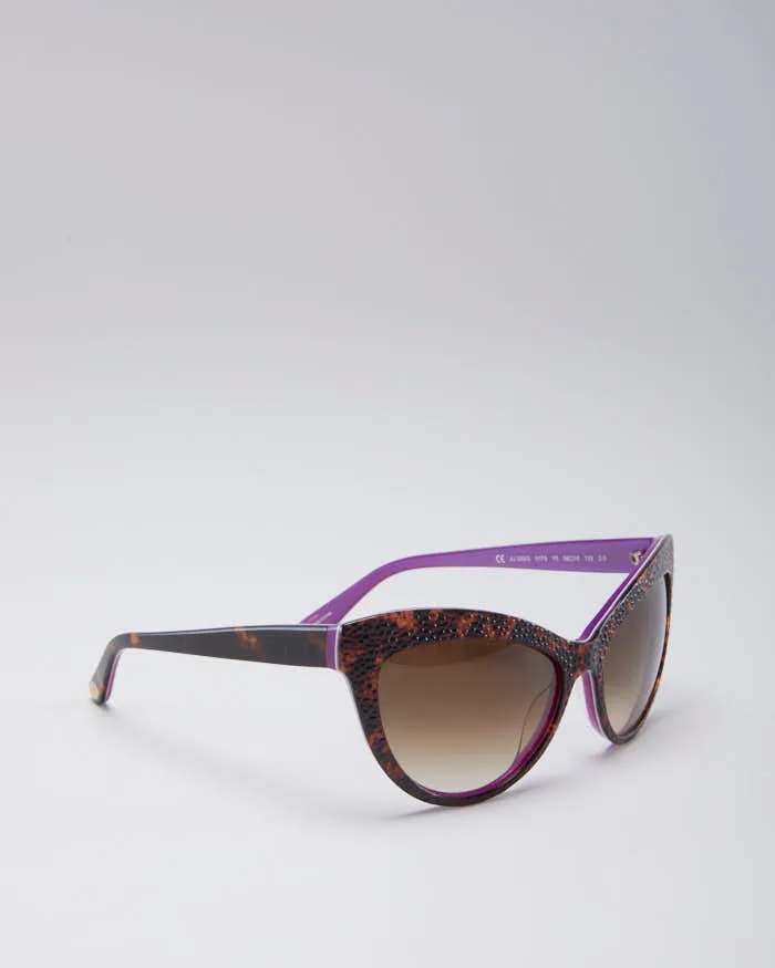 Y2K 00s Juicy Couture Tortoiseshell Cat Eye Sunglasses